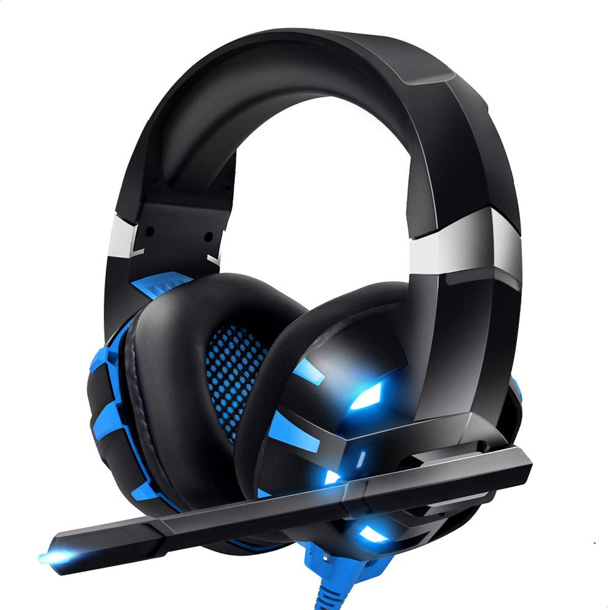 Gaming Headset Blauw | Koptelefoon |7.1 Surround Sound | Microfoon | Noise Canceling | PC, PS4, Xbox One